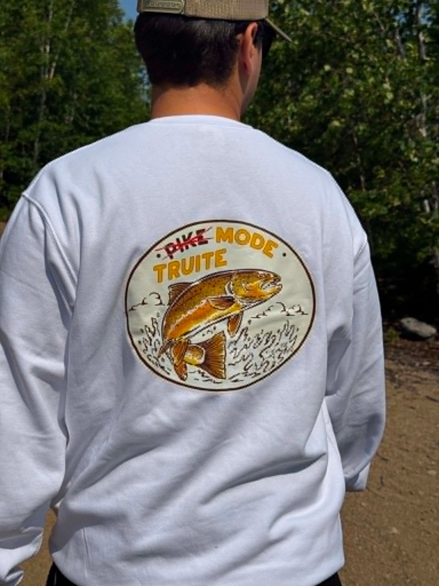 Crewneck truite mode